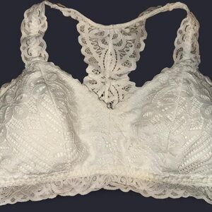 Maurices Ivory Lace Bralette